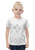 Заказать детскую футболку в Москве. Футболка с полной запечаткой для мальчиков кактус от THE_NISE  - готовые дизайны и нанесение принтов.