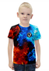 Заказать детскую футболку в Москве. Футболка с полной запечаткой для мальчиков Skoda от THE_NISE  - готовые дизайны и нанесение принтов.