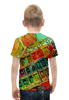 Заказать детскую футболку в Москве. Футболка с полной запечаткой для мальчиков "Акварельные краски" от Максим Кашин - готовые дизайны и нанесение принтов.