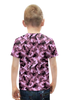 Заказать детскую футболку в Москве. Футболка с полной запечаткой для мальчиков Розовые пиксели от THE_NISE  - готовые дизайны и нанесение принтов.