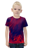 Заказать детскую футболку в Москве. Футболка с полной запечаткой для мальчиков Живописные краски от THE_NISE  - готовые дизайны и нанесение принтов.