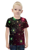 Заказать детскую футболку в Москве. Футболка с полной запечаткой для мальчиков Созвездие от THE_NISE  - готовые дизайны и нанесение принтов.