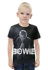 Заказать детскую футболку в Москве. Футболка с полной запечаткой для мальчиков David Bowie от cherdantcev - готовые дизайны и нанесение принтов.