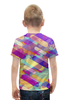 Заказать детскую футболку в Москве. Футболка с полной запечаткой для мальчиков Разноцветная абстракция от BeliySlon - готовые дизайны и нанесение принтов.