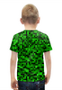 Заказать детскую футболку в Москве. Футболка с полной запечаткой для мальчиков MINECRAFT от weeert - готовые дизайны и нанесение принтов.