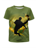 Заказать детскую футболку в Москве. Футболка с полной запечаткой для мальчиков Футбол   от T-shirt print  - готовые дизайны и нанесение принтов.