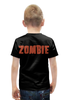 Заказать детскую футболку в Москве. Футболка с полной запечаткой для мальчиков Zombie Sheriff от Leichenwagen - готовые дизайны и нанесение принтов.