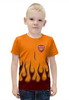 Заказать детскую футболку в Москве. Футболка с полной запечаткой для мальчиков Arsenal от THE_NISE  - готовые дизайны и нанесение принтов.