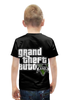 Заказать детскую футболку в Москве. Футболка с полной запечаткой для мальчиков GTA 5 от game-fan - готовые дизайны и нанесение принтов.