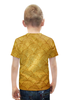 Заказать детскую футболку в Москве. Футболка с полной запечаткой для мальчиков  золотой узор от THE_NISE  - готовые дизайны и нанесение принтов.