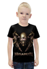 Заказать детскую футболку в Москве. Футболка с полной запечаткой для мальчиков Megadeth Band от Leichenwagen - готовые дизайны и нанесение принтов.