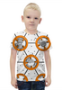Заказать детскую футболку в Москве. Футболка с полной запечаткой для мальчиков CosmicDroid от balden - готовые дизайны и нанесение принтов.