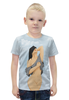 Заказать детскую футболку в Москве. Футболка с полной запечаткой для мальчиков Gorgeous girl от Maks Lange - готовые дизайны и нанесение принтов.