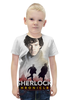 Заказать детскую футболку в Москве. Футболка с полной запечаткой для мальчиков Sherlock Holmes от cherdantcev - готовые дизайны и нанесение принтов.