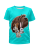 Заказать детскую футболку в Москве. Футболка с полной запечаткой для мальчиков Тайная жизнь домашних животных от Violet - готовые дизайны и нанесение принтов.