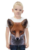 Заказать детскую футболку в Москве. Футболка с полной запечаткой для мальчиков FOX    от CoolDesign - готовые дизайны и нанесение принтов.