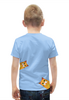 Заказать детскую футболку в Москве. Футболка с полной запечаткой для мальчиков Кот в тельняшке с мышкой от IrinkaArt  - готовые дизайны и нанесение принтов.