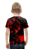 Заказать детскую футболку в Москве. Футболка с полной запечаткой для мальчиков Квадратики от THE_NISE  - готовые дизайны и нанесение принтов.