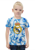 Заказать детскую футболку в Москве. Футболка с полной запечаткой для мальчиков Real Madrid от THE_NISE  - готовые дизайны и нанесение принтов.