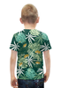 Заказать детскую футболку в Москве. Футболка с полной запечаткой для мальчиков Тропические цветы 2 от сергей дудников - готовые дизайны и нанесение принтов.