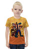 Заказать детскую футболку в Москве. Футболка с полной запечаткой для мальчиков Brawl Stars           от T-shirt print  - готовые дизайны и нанесение принтов.