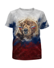 Заказать детскую футболку в Москве. Футболка с полной запечаткой для мальчиков Русский Медведь от tutik_mutik@mail.ru - готовые дизайны и нанесение принтов.