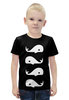 Заказать детскую футболку в Москве. Футболка с полной запечаткой для мальчиков WhaleSuit от bloodoceans@gmail.com - готовые дизайны и нанесение принтов.