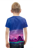 Заказать детскую футболку в Москве. Футболка с полной запечаткой для мальчиков Горы, Мечта от BestPrint  - готовые дизайны и нанесение принтов.