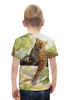 Заказать детскую футболку в Москве. Футболка с полной запечаткой для мальчиков Леопард от Александр Гришин - готовые дизайны и нанесение принтов.
