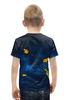 Заказать детскую футболку в Москве. Футболка с полной запечаткой для мальчиков Мысли о котах от Curipopik - готовые дизайны и нанесение принтов.