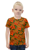 Заказать детскую футболку в Москве. Футболка с полной запечаткой для мальчиков Апельсин от THE_NISE  - готовые дизайны и нанесение принтов.