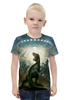 Заказать детскую футболку в Москве. Футболка с полной запечаткой для мальчиков Динозавр от aleks_say - готовые дизайны и нанесение принтов.