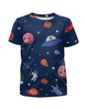 Заказать детскую футболку в Москве. Футболка с полной запечаткой для мальчиков Вселенная (1) от T-shirt print  - готовые дизайны и нанесение принтов.