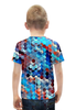 Заказать детскую футболку в Москве. Футболка с полной запечаткой для мальчиков Пятиугольник от THE_NISE  - готовые дизайны и нанесение принтов.
