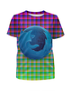 Заказать детскую футболку в Москве. Футболка с полной запечаткой для мальчиков BLUE FIREFOX от Jimmy Flash - готовые дизайны и нанесение принтов.