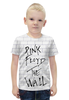 Заказать детскую футболку в Москве. Футболка с полной запечаткой для мальчиков Pink Floyd The Wall от inPrintio - готовые дизайны и нанесение принтов.