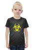 Заказать детскую футболку в Москве. Футболка с полной запечаткой для мальчиков Biohazard от THE_NISE  - готовые дизайны и нанесение принтов.