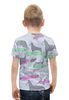 Заказать детскую футболку в Москве. Футболка с полной запечаткой для мальчиков Собаки на скейте от T-shirt print  - готовые дизайны и нанесение принтов.