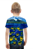 Заказать детскую футболку в Москве. Футболка с полной запечаткой для мальчиков  Морской риф от THE_NISE  - готовые дизайны и нанесение принтов.