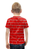 Заказать детскую футболку в Москве. Футболка с полной запечаткой для мальчиков Стена от THE_NISE  - готовые дизайны и нанесение принтов.