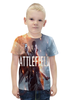 Заказать детскую футболку в Москве. Футболка с полной запечаткой для мальчиков Battlfefield 1 от skaner24 - готовые дизайны и нанесение принтов.
