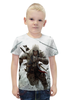 Заказать детскую футболку в Москве. Футболка с полной запечаткой для мальчиков Assassin’s Creed от geekbox - готовые дизайны и нанесение принтов.