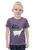 Заказать детскую футболку в Москве. Футболка с полной запечаткой для мальчиков farm animals от denis01001 - готовые дизайны и нанесение принтов.