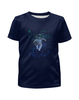 Заказать детскую футболку в Москве. Футболка с полной запечаткой для мальчиков Космическая глубина от ISliM - готовые дизайны и нанесение принтов.