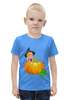 Заказать детскую футболку в Москве. Футболка с полной запечаткой для мальчиков Хэллоуин от Ирина - готовые дизайны и нанесение принтов.