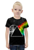 Заказать детскую футболку в Москве. Футболка с полной запечаткой для мальчиков Pink Floyd от geekbox - готовые дизайны и нанесение принтов.