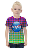 Заказать детскую футболку в Москве. Футболка с полной запечаткой для мальчиков NASA SPACE от Jimmy Flash - готовые дизайны и нанесение принтов.