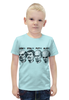 Заказать детскую футболку в Москве. Футболка с полной запечаткой для мальчиков Политическая карикатура от ПРИНТЫ ПЕЧАТЬ  - готовые дизайны и нанесение принтов.