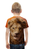Заказать детскую футболку в Москве. Футболка с полной запечаткой для мальчиков Король Лев от skynatural - готовые дизайны и нанесение принтов.