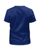Заказать детскую футболку в Москве. Футболка с полной запечаткой для мальчиков Зевс (синий) от Galina Museridze - готовые дизайны и нанесение принтов.